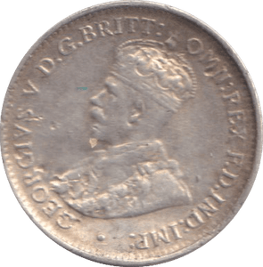 1918 THREEPENCE AUSTRALIA - SILVER WORLD COINS - Cambridgeshire Coins