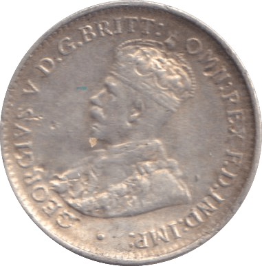 1918 THREEPENCE AUSTRALIA - SILVER WORLD COINS - Cambridgeshire Coins