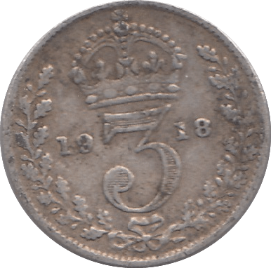 1918 THREEPENCE ( FINE ) - THREEPENCE - Cambridgeshire Coins