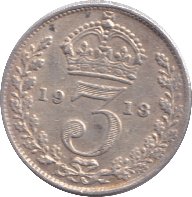 1918 THREEPENCE ( GF ) - THREEPENCE - Cambridgeshire Coins
