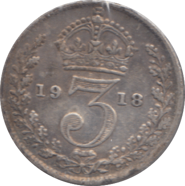 1918 THREEPENCE ( GF ) - THREEPENCE - Cambridgeshire Coins