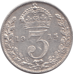 1918 THREEPENCE ( GVF ) - THREEPENCE - Cambridgeshire Coins