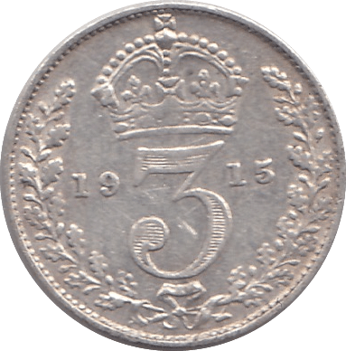 1918 THREEPENCE ( GVF ) - THREEPENCE - Cambridgeshire Coins