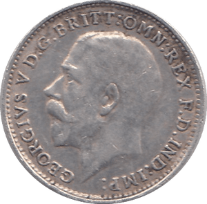 1918 THREEPENCE ( GVF ) - THREEPENCE - Cambridgeshire Coins