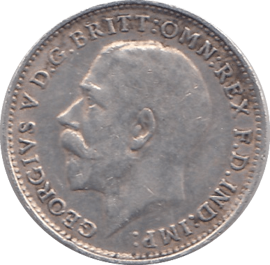 1918 THREEPENCE ( GVF ) - THREEPENCE - Cambridgeshire Coins