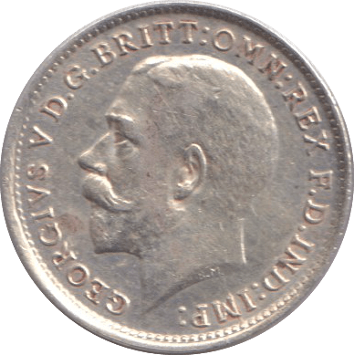 1918 THREEPENCE ( GVF ) - THREEPENCE - Cambridgeshire Coins