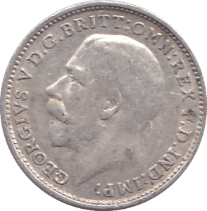 1918 THREEPENCE ( GVF ) - THREEPENCE - Cambridgeshire Coins
