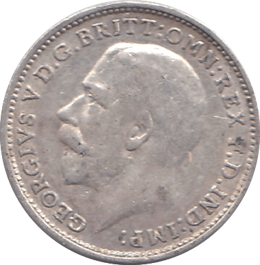 1918 THREEPENCE ( GVF ) - THREEPENCE - Cambridgeshire Coins