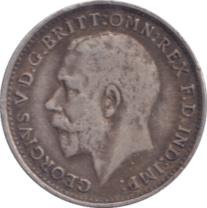1918 THREEPENCE ( VF ) - THREEPENCE - Cambridgeshire Coins