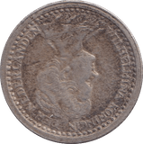1919 10 CENTS NETHERLANDS - SILVER WORLD COINS - Cambridgeshire Coins