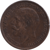 1919 FARTHING ( VF ) - FARTHING - Cambridgeshire Coins