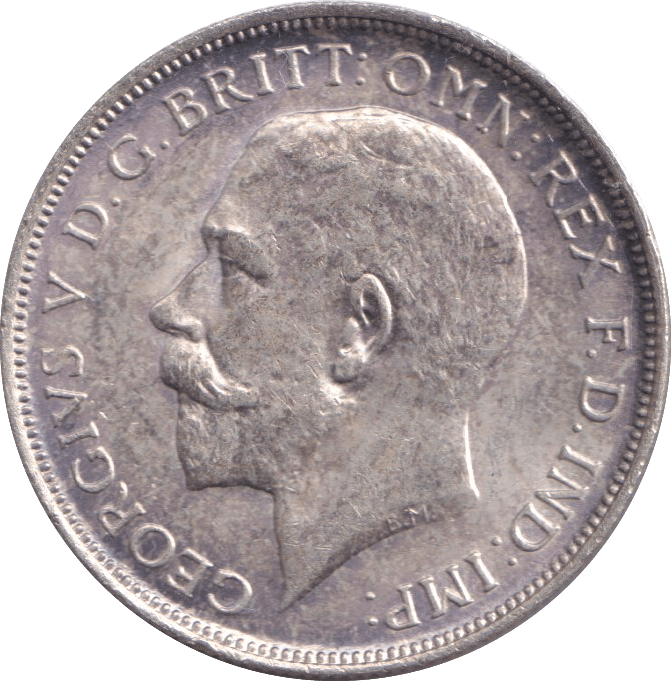 1919 FLORIN ( AUNC ) 4 - FLORIN - Cambridgeshire Coins