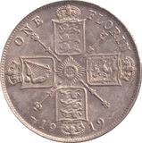 1919 FLORIN ( EF ) - FLORIN - Cambridgeshire Coins