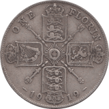 1919 FLORIN ( GF ) 8 - FLORIN - Cambridgeshire Coins