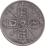 1919 FLORIN ( GF ) - FLORIN - Cambridgeshire Coins