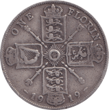 1919 FLORIN ( GF ) - FLORIN - Cambridgeshire Coins