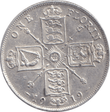 1919 FLORIN ( GVF ) - FLORIN - Cambridgeshire Coins