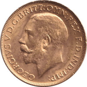 1919 GOLD SOVEREIGN ( AUNC ) P - SOVEREIGN - Cambridgeshire Coins