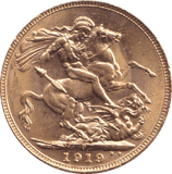 1919 GOLD SOVEREIGN ( UNC ) PERTH MINT - SOVEREIGN - Cambridgeshire Coins