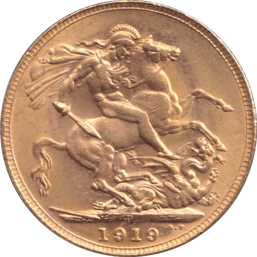 1919 GOLD SOVEREIGN ( UNC ) PERTH MINT - SOVEREIGN - Cambridgeshire Coins