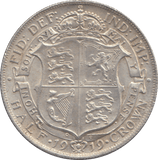 1919 HALFCROWN ( EF ) - HALFCROWN - Cambridgeshire Coins