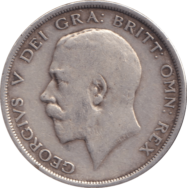 1919 HALFCROWN ( FINE ) - HALFCROWN - Cambridgeshire Coins