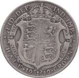 1919 HALFCROWN ( FINE ) - Halfcrown - Cambridgeshire Coins