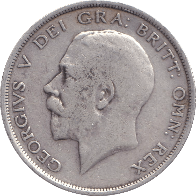 1919 HALFCROWN ( FINE ) - HALFCROWN - Cambridgeshire Coins
