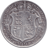 1919 HALFCROWN ( FINE ) - HALFCROWN - Cambridgeshire Coins