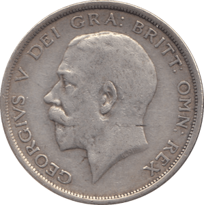 1919 HALFCROWN ( FINE ) - Halfcrown - Cambridgeshire Coins