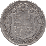 1919 HALFCROWN ( FINE ) - Halfcrown - Cambridgeshire Coins