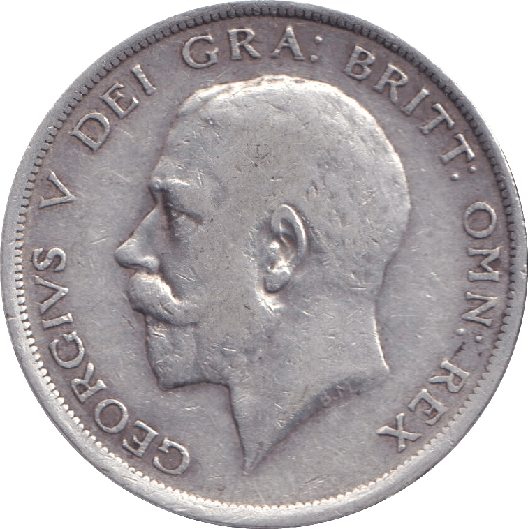 1919 HALFCROWN ( FINE ) - HALFCROWN - Cambridgeshire Coins