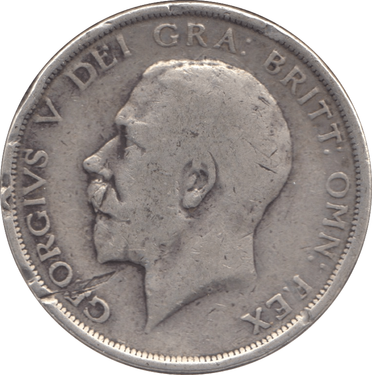 1919 HALFCROWN ( FINE ) - Halfcrown - Cambridgeshire Coins