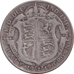 1919 HALFCROWN ( GF ) - HALFCROWN - Cambridgeshire Coins