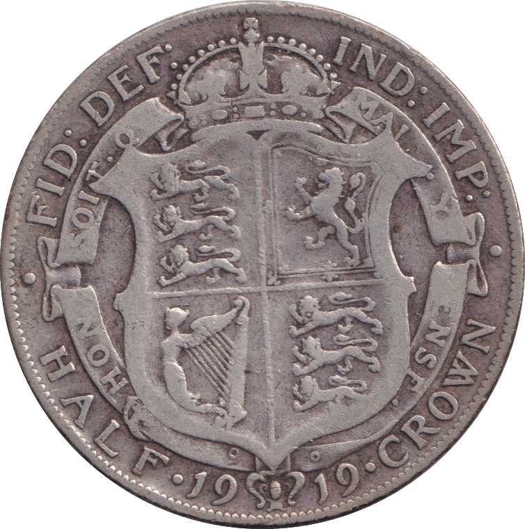 1919 HALFCROWN ( GF ) - HALFCROWN - Cambridgeshire Coins