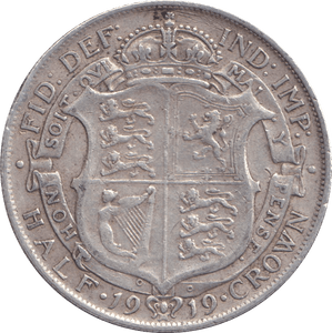1919 HALFCROWN ( GF ) - HALFCROWN - Cambridgeshire Coins
