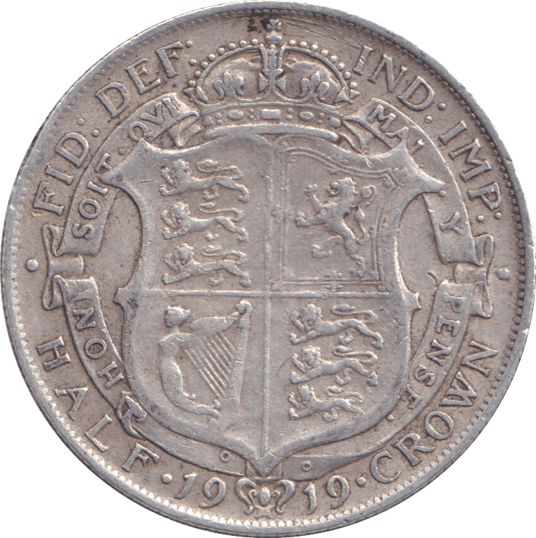 1919 HALFCROWN ( GF ) - HALFCROWN - Cambridgeshire Coins