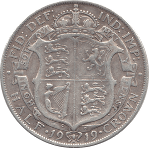 1919 HALFCROWN ( GF ) - HALFCROWN - Cambridgeshire Coins