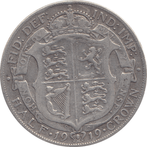 1919 HALFCROWN ( GF ) - HALFCROWN - Cambridgeshire Coins