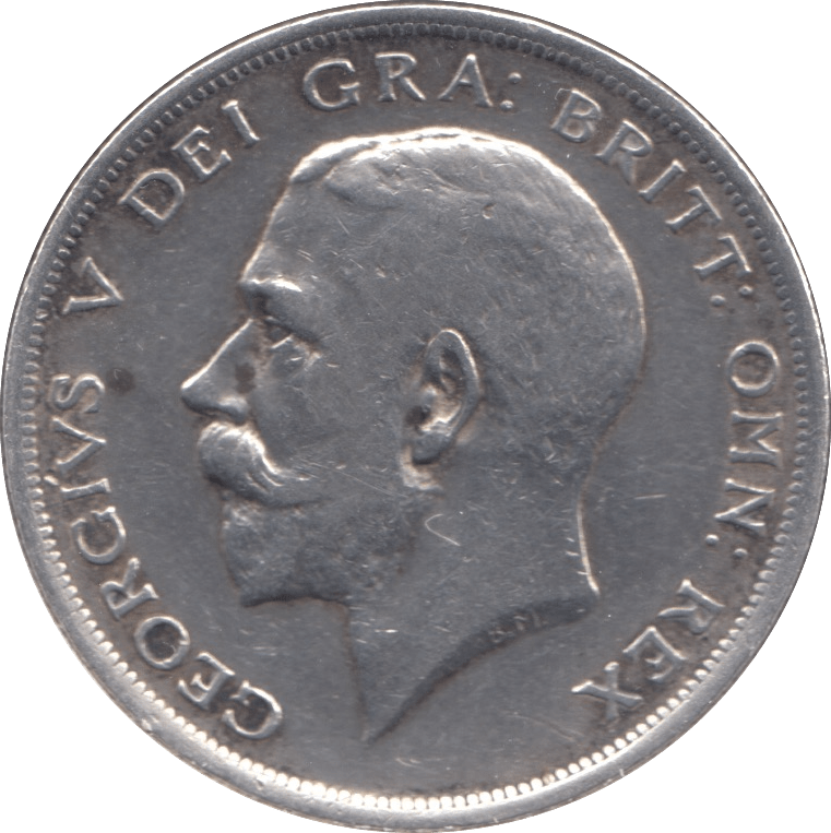 1919 HALFCROWN ( GVF ) - Halfcrown - Cambridgeshire Coins