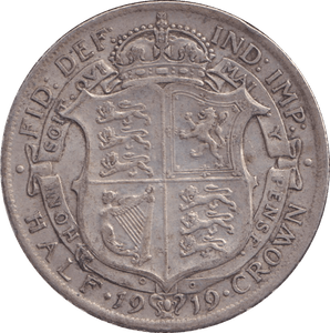 1919 HALFCROWN ( VF ) - HALFCROWN - Cambridgeshire Coins