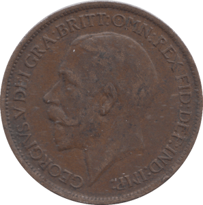 1919 HALFPENNY ( VF ) - HALFPENNY - Cambridgeshire Coins