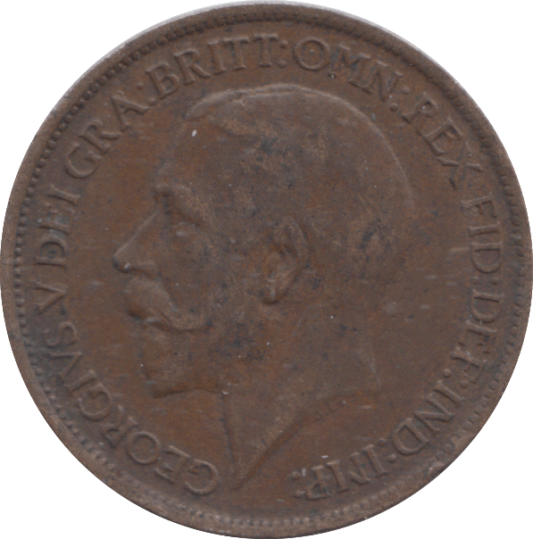 1919 HALFPENNY ( VF ) - HALFPENNY - Cambridgeshire Coins