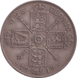 1919 ONE FLORIN ( GF ) - FLORIN - Cambridgeshire Coins