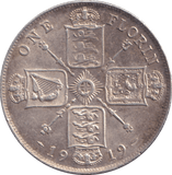 1919 ONE FLORIN ( GVF ) - WORLD COINS - Cambridgeshire Coins
