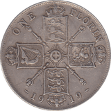 1919 ONE FLORIN ( VF ) - FLORIN - Cambridgeshire Coins