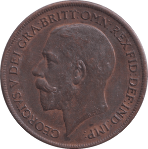 1919 PENNY ( AUNC ) - PENNY - Cambridgeshire Coins