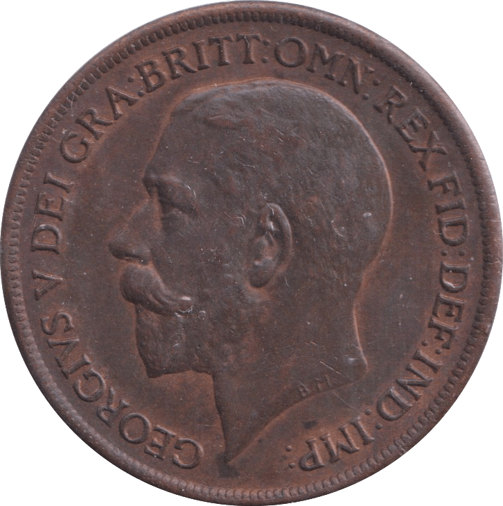 1919 PENNY ( AUNC ) - PENNY - Cambridgeshire Coins