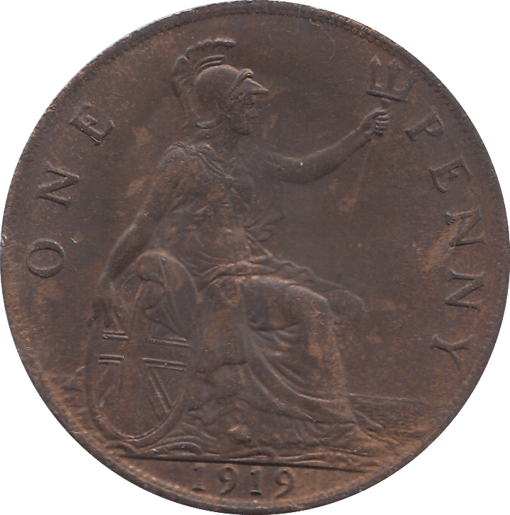 1919 PENNY ( BU ) - PENNY - Cambridgeshire Coins