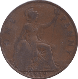 1919 PENNY ( FINE ) KN - PENNY - Cambridgeshire Coins